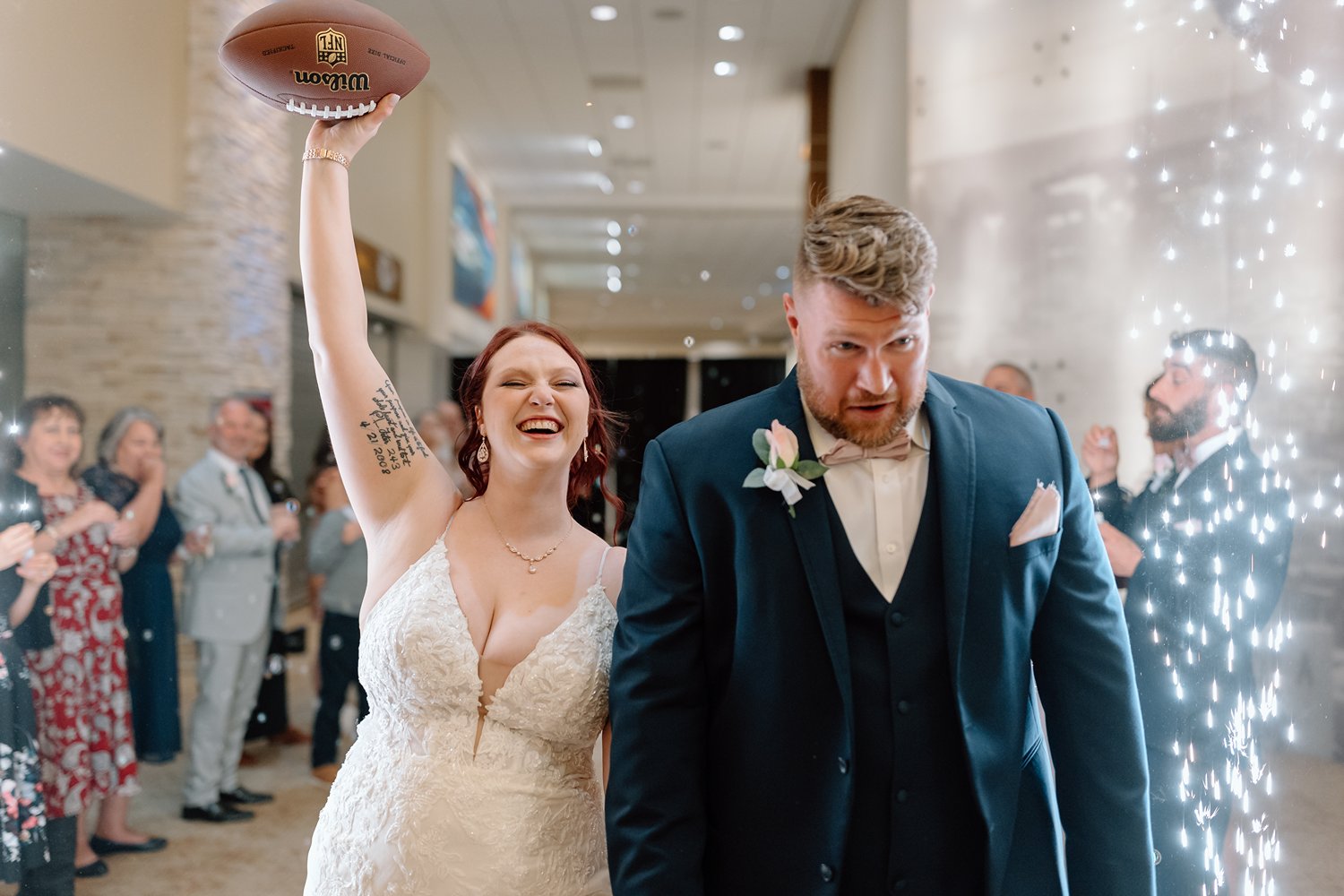 Arrowhead Stadium Wedding Dana & Joel