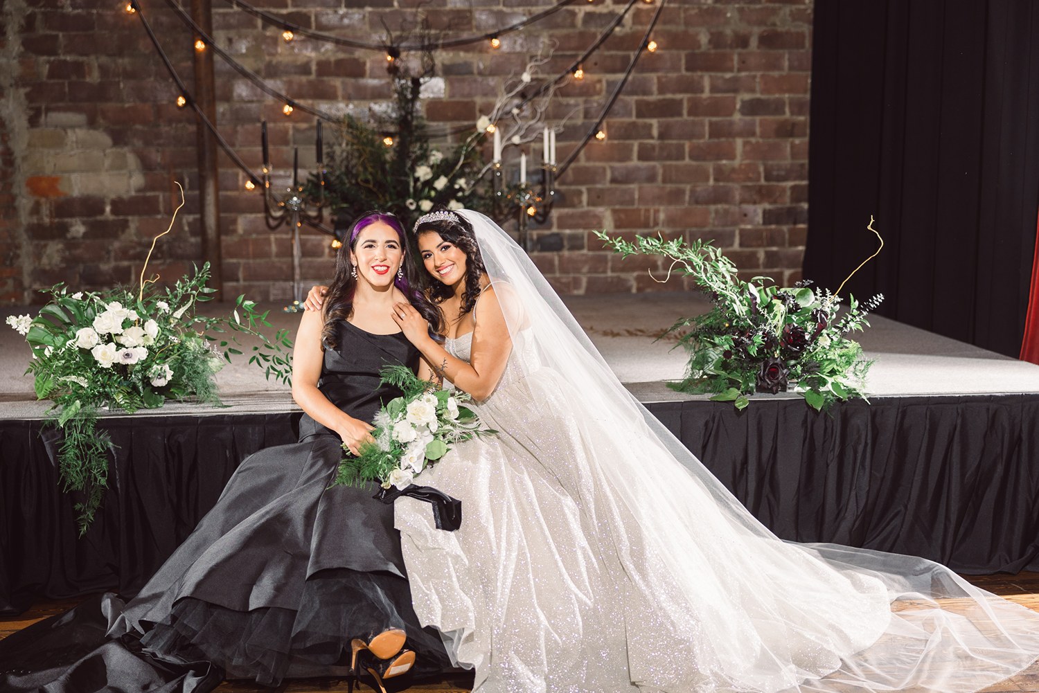 Black and White Wedding | Wicked Wedding Inspiration Shoot