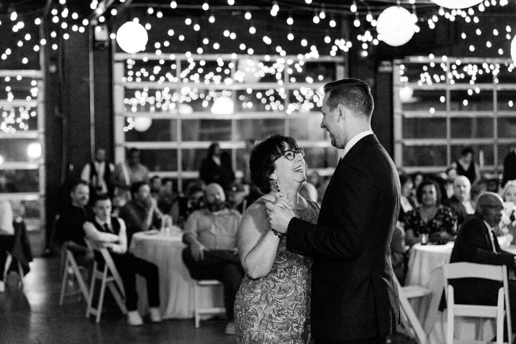 mother/son dance at 28 Event Space Kansas City Room