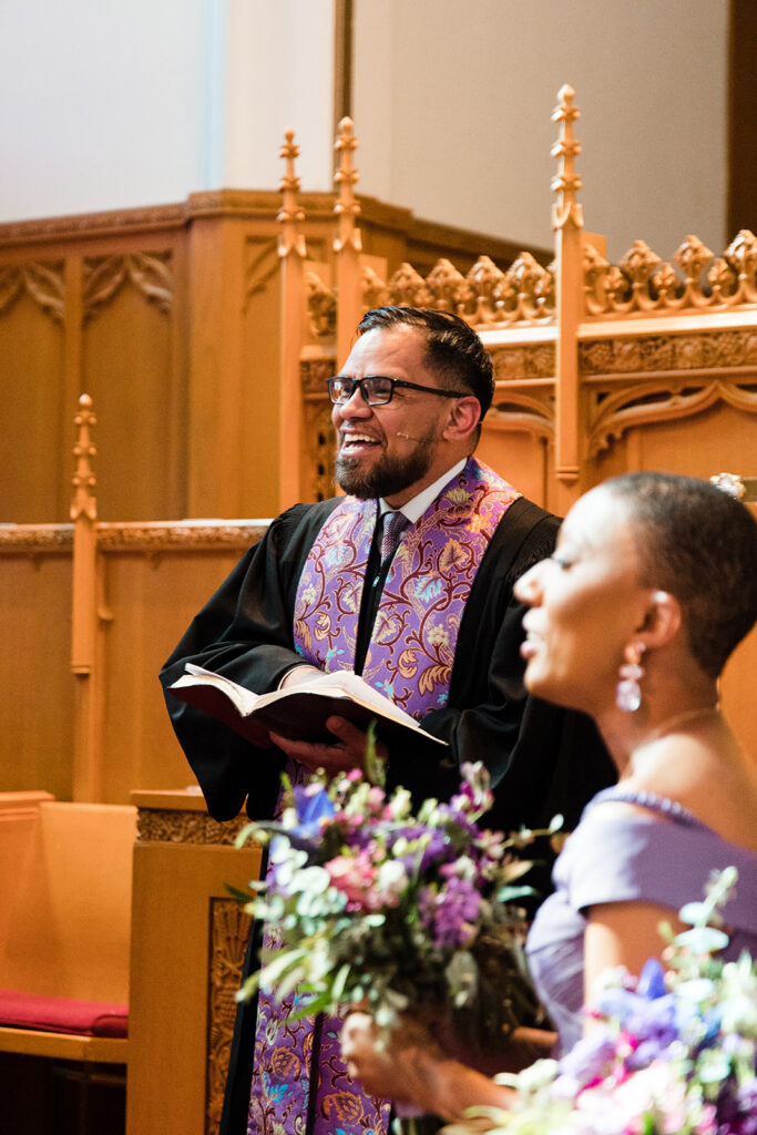 Reverend Tino Herrera can marry you in Kansas City