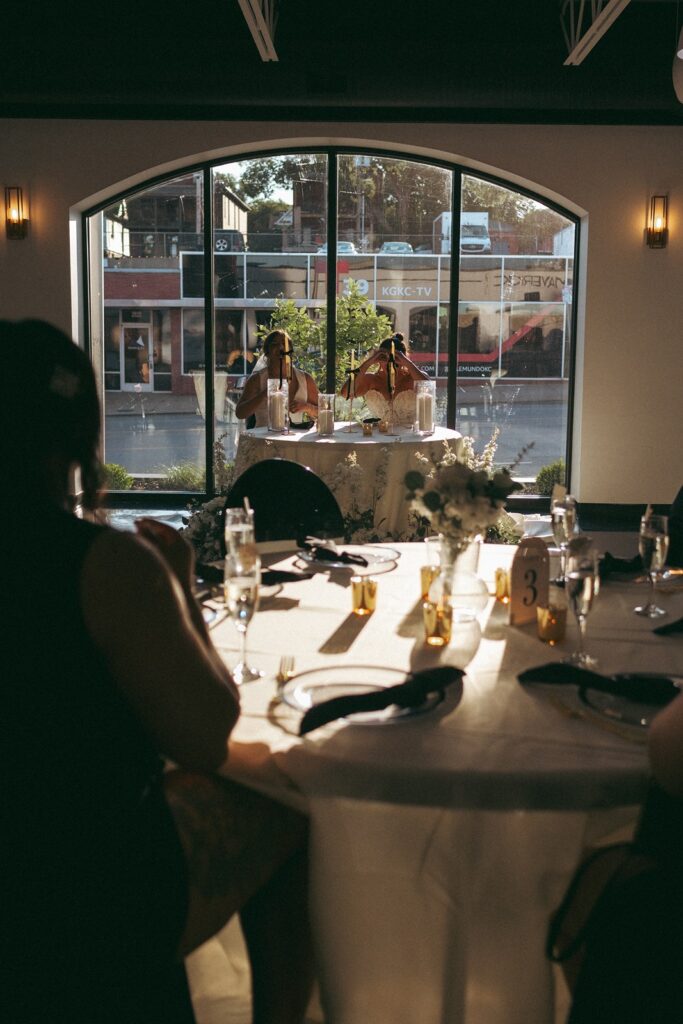 The Maverick wedding toast