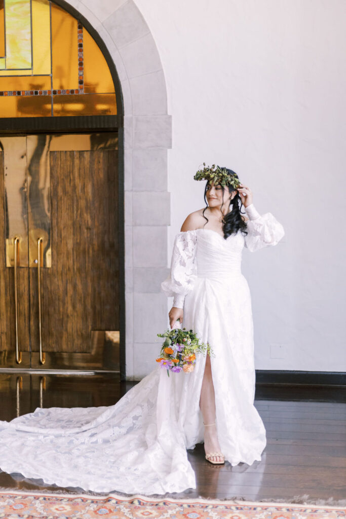 bride at Oakwood Country Club