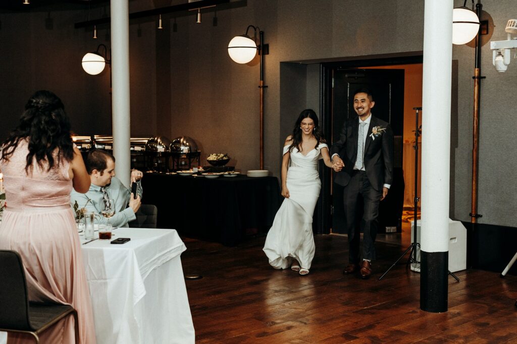 Crossroads Hotel wedding grand entrance