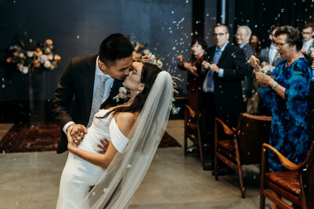 Crossroads Hotel wedding ceremony