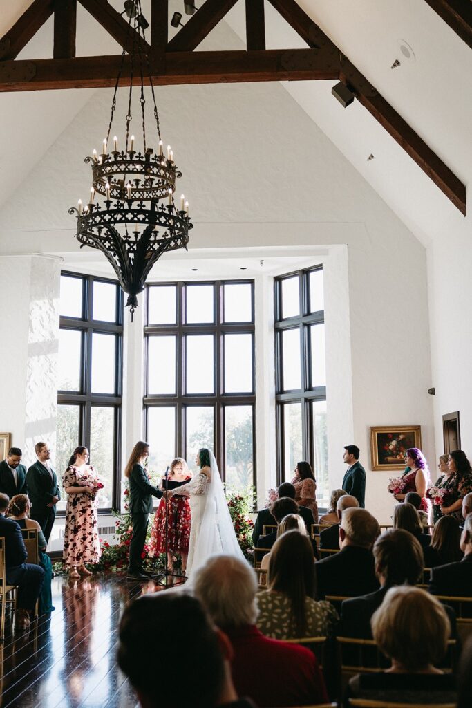 Oakwood Country Club wedding ceremony