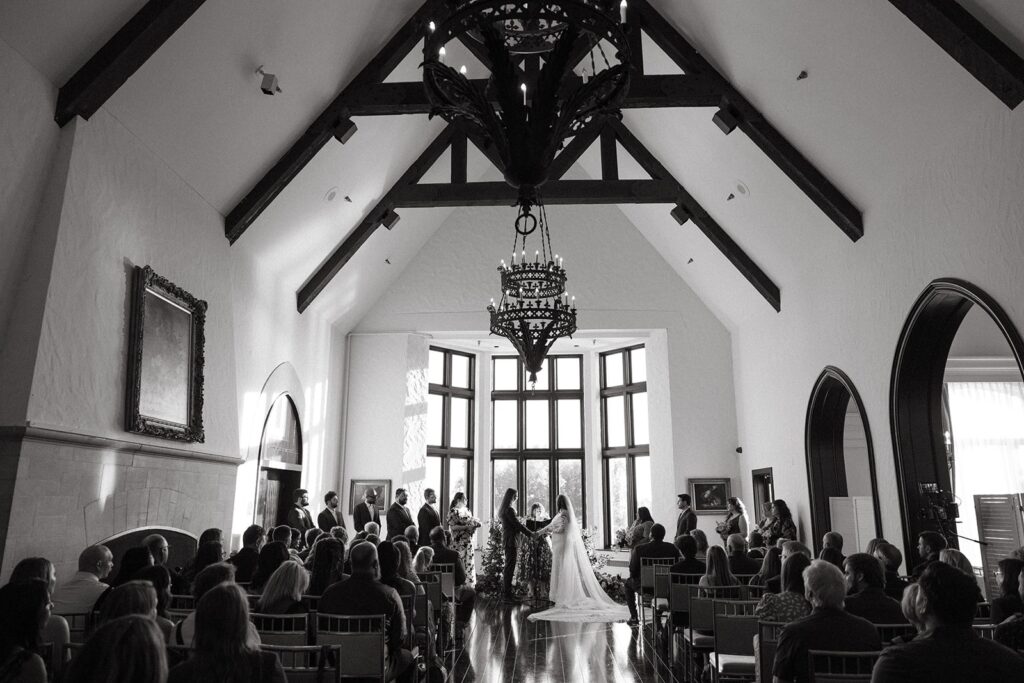 Oakwood Country Club wedding ceremony