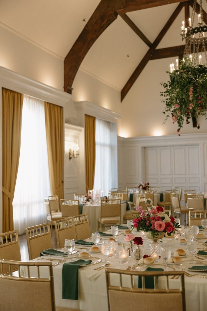 Oakwood Country Club wedding reception