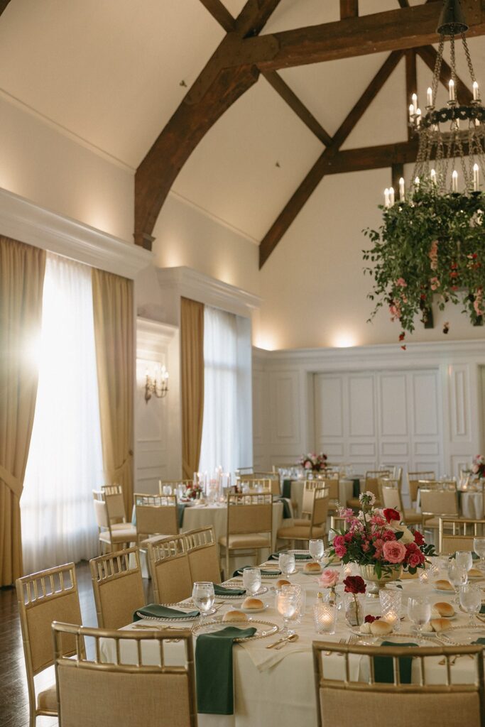 Oakwood Country Club wedding reception