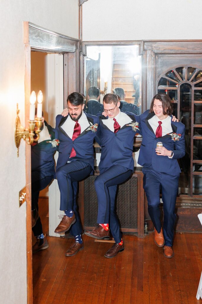 wedding reception at The Simpson House- grand entrance