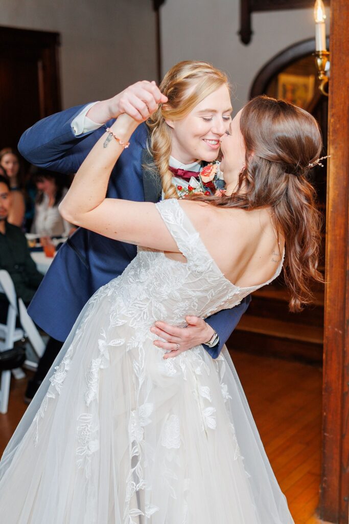 first dance at The Simpson House