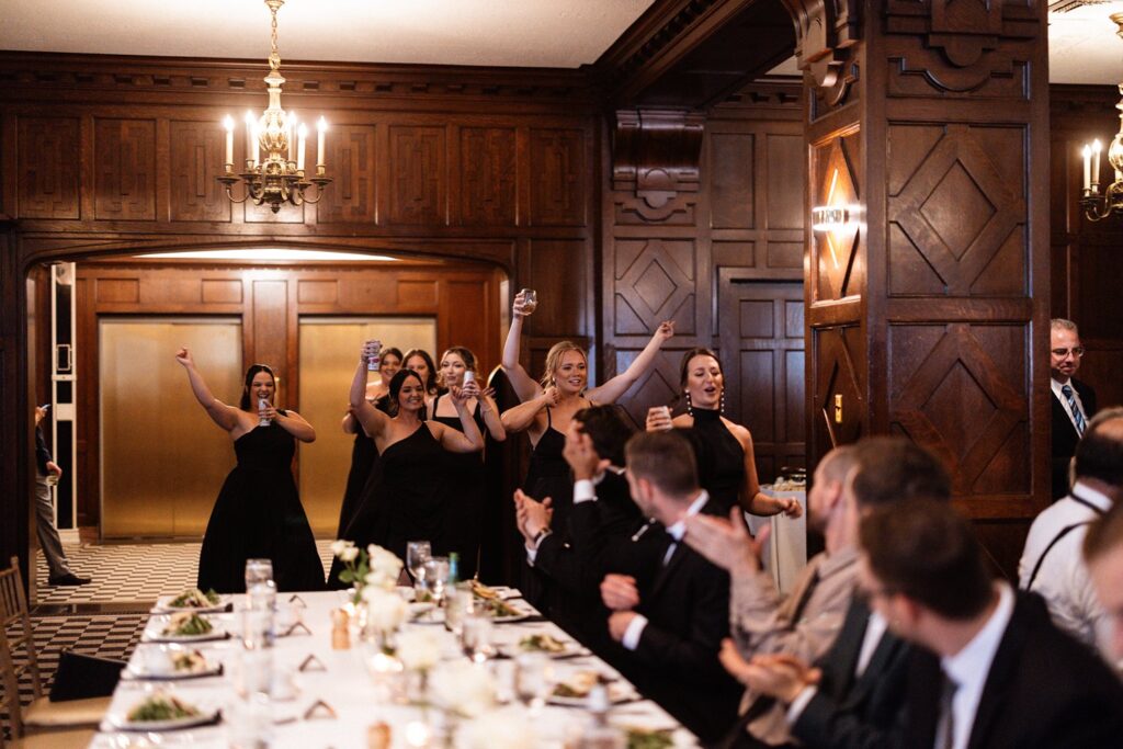 grand entrance at Hotel KC- Tudor ballroom