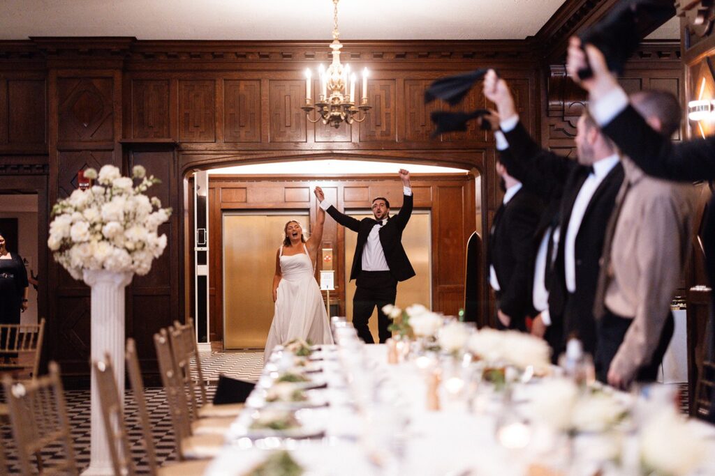 grand entrance at Hotel KC- Tudor ballroom
