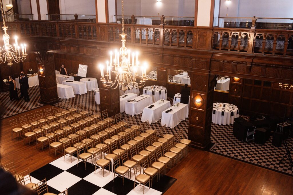 Tudor Ballroom wedding ceremony- Hotel KC