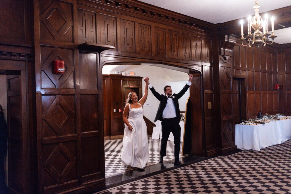 grand entrance at Hotel KC- Tudor ballroom