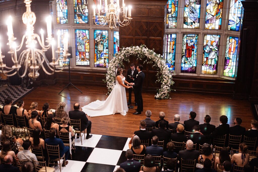 Tudor Ballroom wedding ceremony- Hotel KC