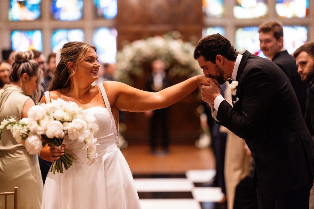 Tudor Ballroom wedding ceremony- Hotel KC