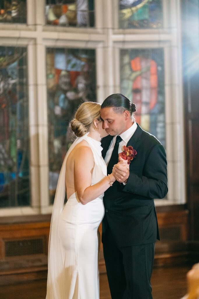 first dance in the Tudor Ballroom at Hotel Kansas City