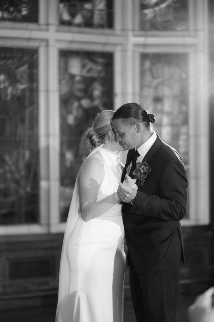 first dance in the Tudor Ballroom at Hotel Kansas City