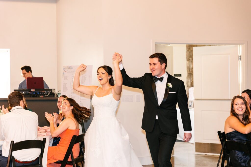 Stone Manor wedding grand entrance